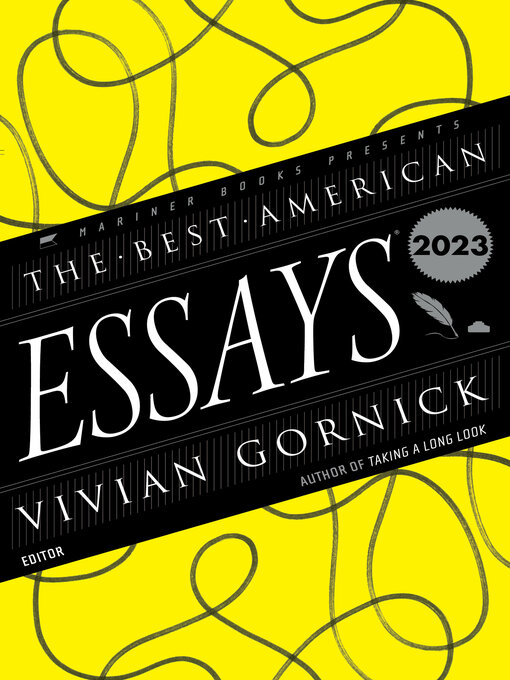 Title details for The Best American Essays 2023 by Vivian Gornick - Available